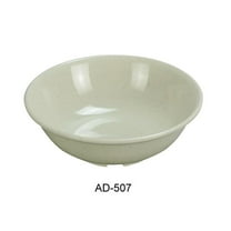 7.5 in. 32 oz Ardis Rim Soup Bowl - Melamine, White - Pack of 48
