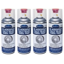 Eastwood 2K Catalyzed Aerospray Durable Finish Rally Wheel Silver Urethane Paint 11.5 oz 4 Pack