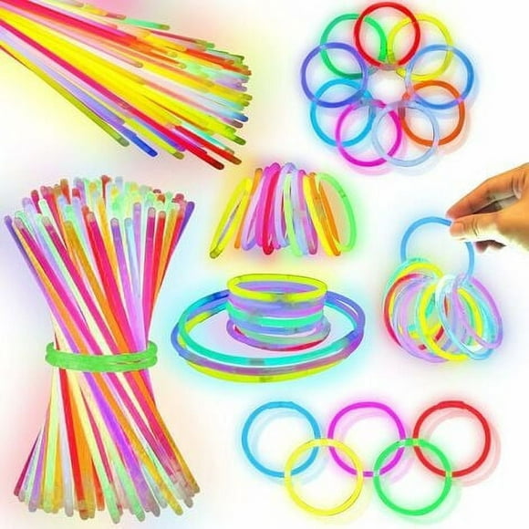 EcoNesxp Glow Sticks 100pcs Glow Sticks Party Pack