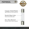 thumbnail image 2 of AGC2-25 Nickel AGC Gl Tube Fuse 25 Pack (2 Amp), 2 of 5