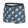 thumbnail image 2 of Balery Astronaut Corgi Dog Men's Boxer Briefs, Soft and Breathable Cotton Underwear with nylon Waistband-Small, 2 of 9