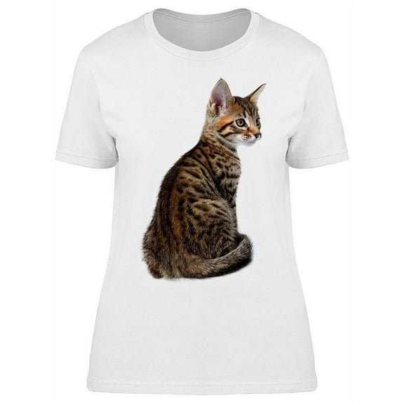 Metis Breed Small Kitten T-Shirt Women -Image by Shutterstock, Female x-Large