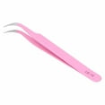 thumbnail image 2 of Pinces à Cils Faux Cils Extension de Cils Pinces Extension de Cils Pinces à Cils Pinces à Cils en Acier Inoxydable Faux Cils pour Extension de Cils Rose-15 Courbé, 2 of 8
