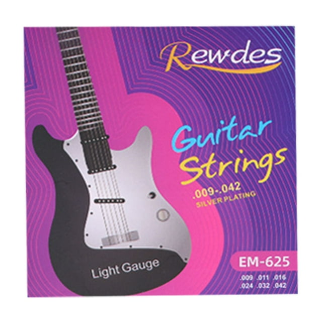 Xiangxiang Accessoires de Guitare Cordes de Guitare Électrique Câble de Guitare Électrique Cordes de Guitare Plates Accessoires de Guitare Cordes de Guitare Régulières Slinky Articles de Guitare Électrique