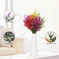 thumbnail image 3 of 20 Bunches Faux Plants  14" Fake Shrubs  Bouquet UV Resistant No Fade  for Home Garden Decor（Mixed color set）, 3 of 7