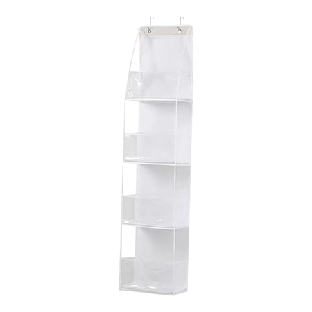 LLDYYDS Over The Door Hanging Pantry Organizer Room Organizer with Clear Pockets 25lb Ultra Sturdy & Large Capacity for Closet