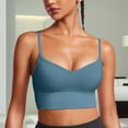 thumbnail image 2 of JAKANYQ Female Bra Butterluxe Sweetheart Longline Sports Bra V Neck Adjustable Thin Strap Yoga Bra Loose Comfortable, 2 of 8