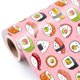 thumbnail image 1 of Papel de regalo WRAPAHOLIC Sushi Faces, 43 cm x 10 m, 1 of 7