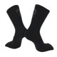 thumbnail image 1 of Calcetines de ciclismo Unique Bargains, transpirables, moldeadores, absorbentes de sudor, anti-fricción, calcetines para bicicleta al aire libre, negros, neutros y universales, 1 par, 1 of 6