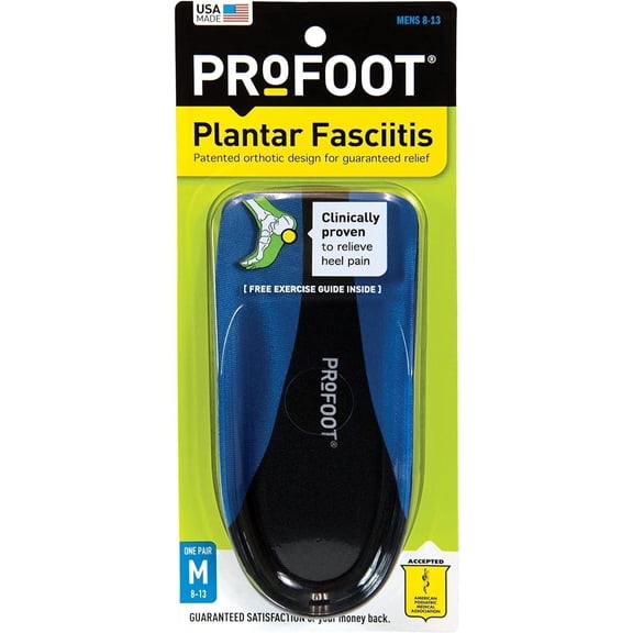 Profoot, Plantar Fasciitis, Mens 8-13, 1 Pair