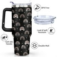 thumbnail image 3 of Rainbow 40 OZ Tumbler Cup with Lid and Straw Gifts for Mom Friend Sister Grandma, 3 of 7