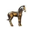 thumbnail image 2 of Small Brass Metal Statue Ornament Animal Figurines Figurine House Decoration 1PC (D), 2 of 6