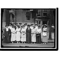 thumbnail image 2 of Historic Framed Print, WOMAN SUFFRAGE. GROUPS AT HEADQUARTERS - 2, 17-7/8" x 21-7/8", 2 of 9