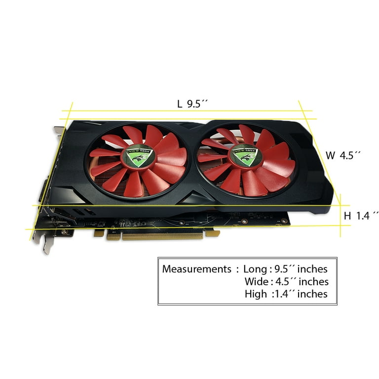 ViewMax ENIGMAX Radeon RX 570 4GB GDDR5 256 Bit DirectX 12 PCI