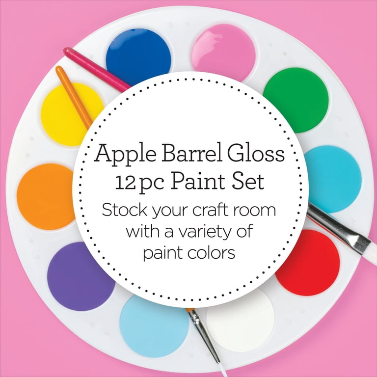 Apple Barrel Fiesta Acrylic Paint Set, 12 Colors photo 4
