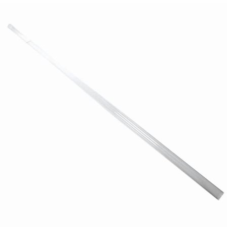 Barker 313466 Protector Tube & Guard - 57.938 without End Caps, T8 Fluorescent Light, Clear