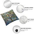 thumbnail image 4 of Nawypu  Custom Fashion Home Decor Pillowcase Colorful Painting Trees European Square Throw Pillow Cover Cushion Case One Sided Print 2pc, 4 of 6