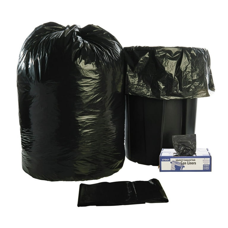 36 x 58 Heavy-Duty BLACK Trash Bags (100ct.) - Cleaning Supplies Online -  National Delivery