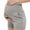Light Gray, variant on Yawrut Maternity Yoga Shorts High Waist Over Bump, Soft Stretchy Pregnancy Lounge Shorts with Pockets