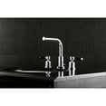 thumbnail image 3 of Fauceture FSC8951DKL 8 in. Widespread Bathroom Faucet, Polished Chrome, 3 of 5