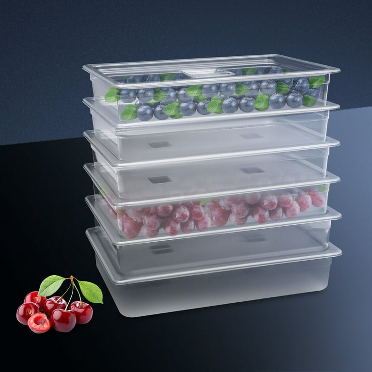  meekoo Set of 3 Food Container Sets Square Food