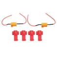 thumbnail image 4 of Decodificador LED De 25 W, Decodificador Sin Errores Antiparpadeo Metal + ABS Para Piezas De Automóviles ANGGREK Lamp Load Resistor, 4 of 8