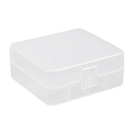 Battery Storage Case Holder Storage Box Transparent 2 x 26650 Battery (Best 26650 Box Mod)