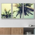 thumbnail image 2 of wall26 - Palm Tree on Tropical Beach - Framed Canvas Art Wall Art - 24"x36"x3 White, 2 of 5