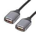 thumbnail image 4 of Cable De Extensión Cable USB Y Splitter Adaptador USB 1 macho a 2 hembra Cable de extensión (1pc), 4 of 6