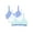 Blue, variant on Sweet Nothings Girls Pull-Over V-Neck Bra, 3-Pack, Sizes (S-XXL)