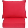thumbnail image 3 of Spaco Indoor Chair Cushions for Dining Chairs, Deep Seat Chair Cushion Pads Set with Rope Belts for Indoor and Outdoor-Red, 3 of 7