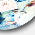 thumbnail image 2 of Designart 'fleurs Roses Abstraites' Art Mural en Métal de Ferme, 2 of 3