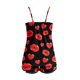 thumbnail image 5 of Gibobby Lenceria mujer sexy Día de San Valentín Camisola con estampado de labios de para mujer, conjunto de 2 piezas, ropa de dormir, sin espalda, pantalones calientes(Rojo, XL), 5 of 5
