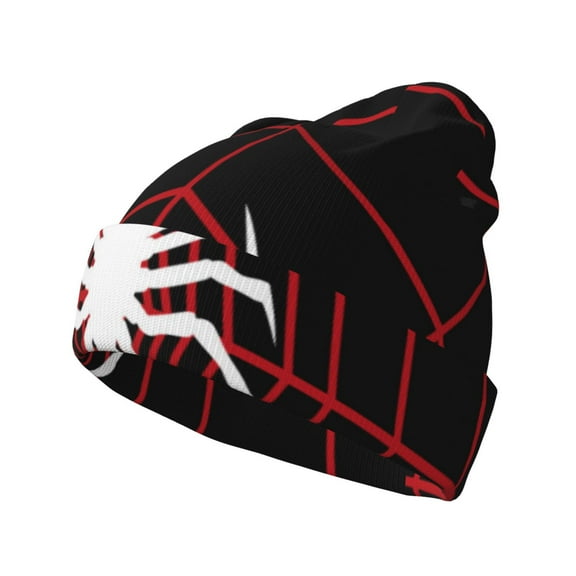Kdxio Spider On The Web Winter Beanie for Men Women Beanie Knit Hat Cuffed Cap Beanie Knit Chunky Snow Cap