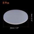 thumbnail image 2 of Unique Bargains Joint Rond en Silicone Épais 50mm OD 3mm Blanc 8 Unités, 2 of 5
