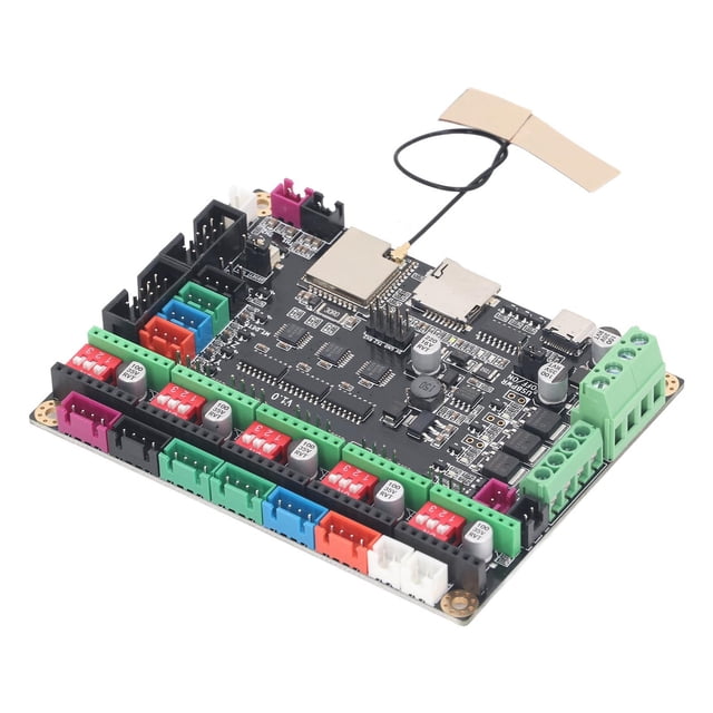 Placa de control de impresora 3D placa base de impresora DC 12-24V de amplia compatibilidad para modificación ANGGREK Otros