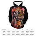 thumbnail image 2 of Demon Slayer Unisex Adult Hoodie Casual Hooded Sweatshirt Pullover Novelty 3D Printed Sweater Jacket 3XL, 2 of 8