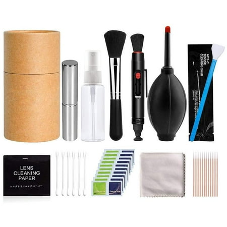 Image of 11Pcs Convenient DSLR Lens Camera Cleaner Kit with Soft Brush Air Blower Wipes