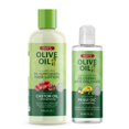thumbnail image 1 of ORS Loción hidratante para el cabello con aceite de oliva y pulidor de brillo para control del encrespamiento con aceite de ricino y pequi (juego de 2 piezas), 1 of 1