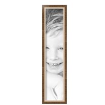 ArtToFrames 5" x 24" Taupe with Silver Lip Picture Frame, 5x24 inch Multi Wood Poster Frame (WOM-4986),  Pack