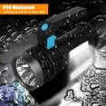 thumbnail image 2 of DODOING Rechargeable Spotlight, 4 Light Modes Side Floodlight Powerful LED Beam, Heavy Duty Rugged Spot Light, IP44 Water Resistant (USB Cable Included), 2 of 8