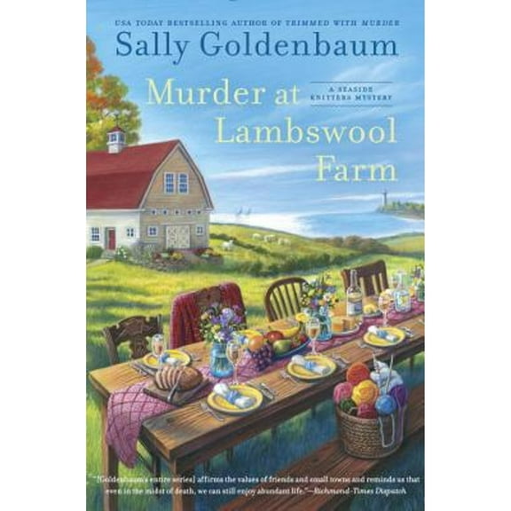 Pre-Owned Murder at Lambswool Farm (Hardcover) by Sally Goldenbaum