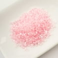 thumbnail image 2 of John Bead 25g Cylin Beads Light Crystal Pink Ceylon 11/0 Glass Bugle Seed Beads for Jewelry Bracelets Necklaces Earrings Making Embroidery Home Decor, 2 of 4