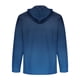 thumbnail image 3 of Blusa de manga larga con capucha para hombre, estilo informal, con botones, estampado degradado, de poliéster, 3 of 4