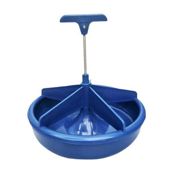 BELOVING Pig Feeder Bowl 5 Slots Portable Piglet Food Trough for Cattle Puppy Poultry