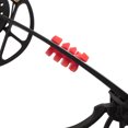 thumbnail image 3 of AMEYXGS Archery Compound Bow Stabilizer Limb Damper Rubber Silencers-red, 3 of 4