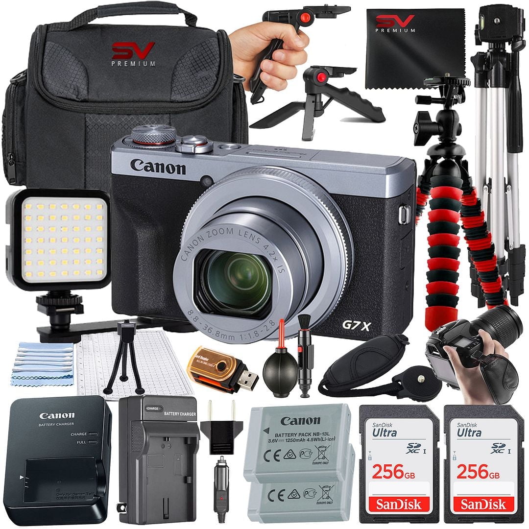 Canon PowerShot G7 X Mark III Digital Camera (Black) with 4.2x