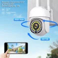 thumbnail image 4 of Cámara De Seguridad Wifi Exterior Con Led Alarma 2mp 1080P Ayla link Color Blanco, 4 of 8