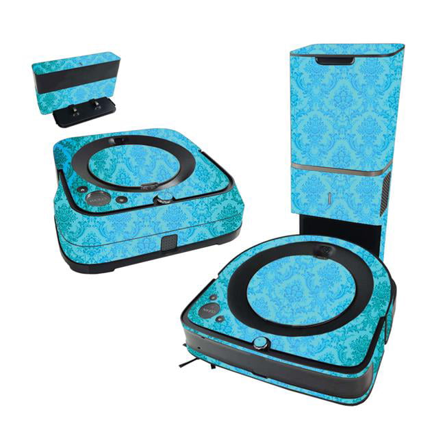and Unique Vinyl Decal wrap Cover Teal Designer Durable Easy to Apply and Change Styles MightySkins Skin Compatible with iRobot Roomba s9+ Vacuum & Braava Jet m6 Bundle Made in The USA 