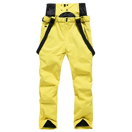 Stamzod Womens Ski Pants Windproof Warm Winter Long Pants Snowboard Thick Ski Pants